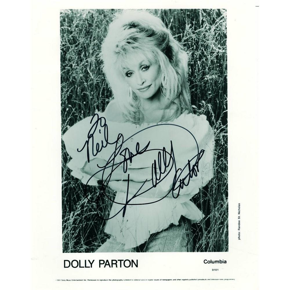 DOLLY PARTON AUTOGRAPHED SIGNED /& FRAMED PP POSTER PHOTO 1